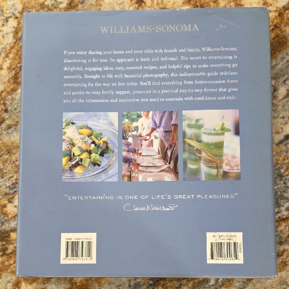 Williams Sonoma Entertaining Book